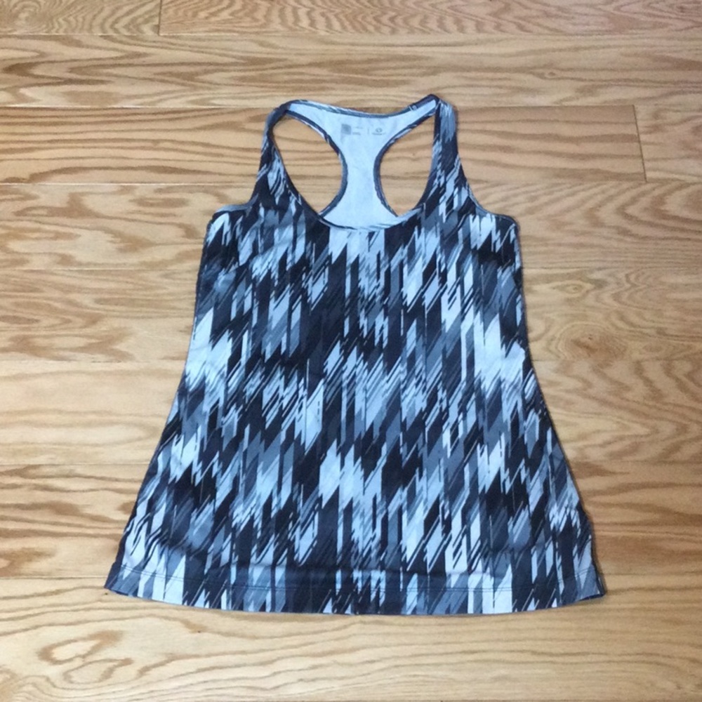 S Xersion gray print racerback tank - Picture 1 of 15